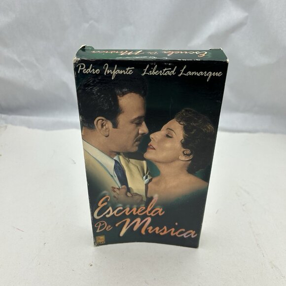 Escuela Musica VHS Tape - Pedro Infante, Libertad Lamarque, "Piporro", VHS
